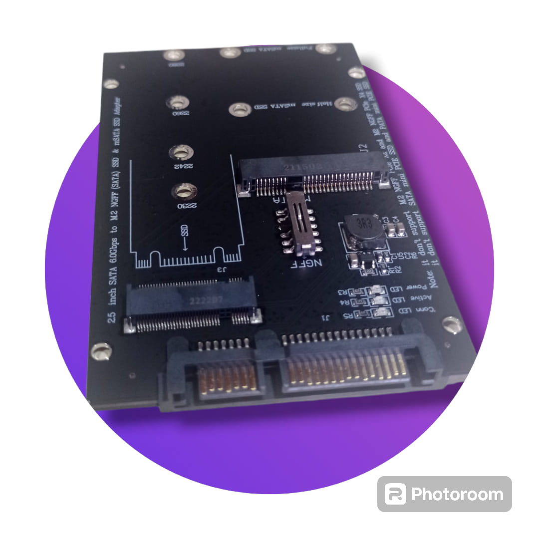 Adaptador tarjetas mSATA - M2 - Imagen 3
